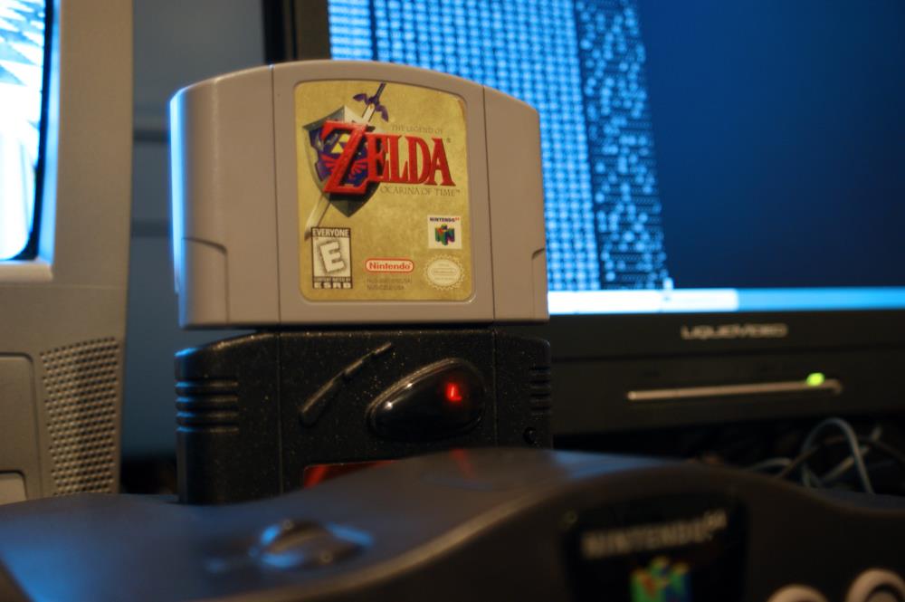 N64 interfacing with The Legend of Zelda: Ocarina of Time to dump active memory