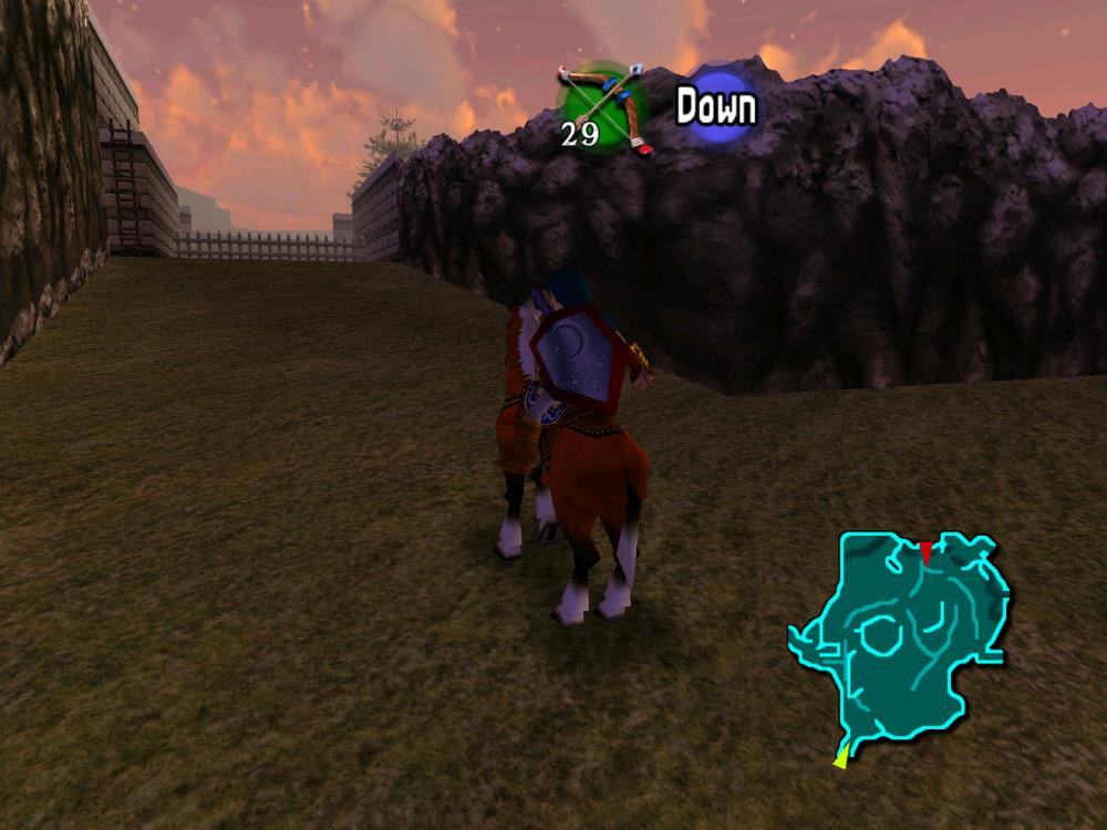 Zelda Ocarina of Time with high resolution texture pack