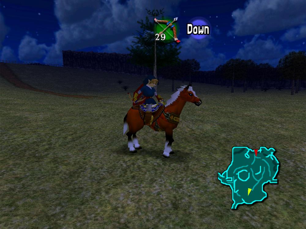 Zelda Ocarina of Time with high resolution texture pack