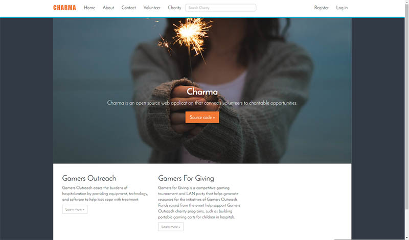 Charma homepage