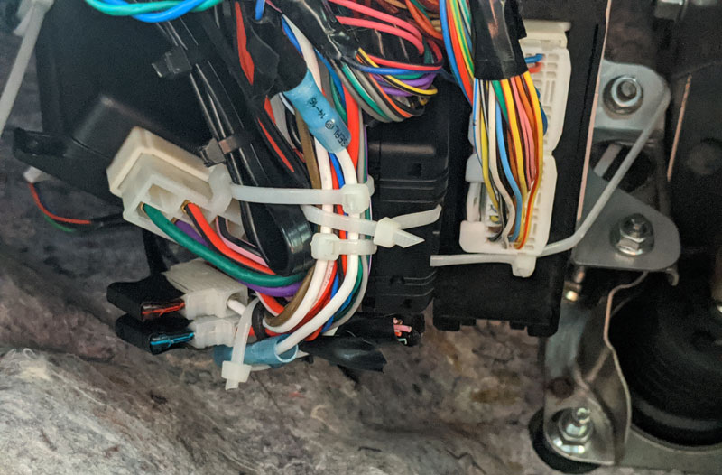 Subaru wiring harness with remote starter