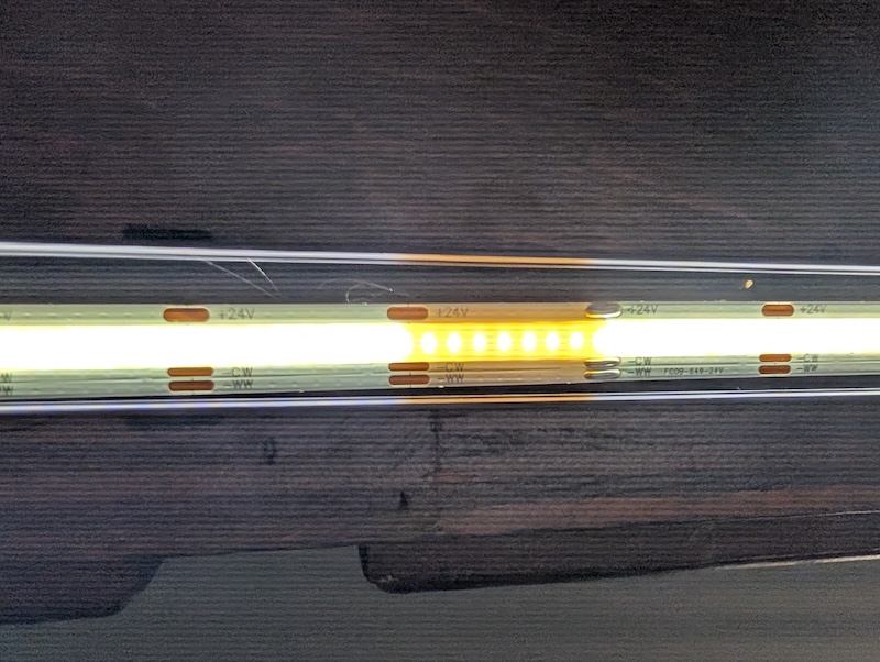 Broken LED strip