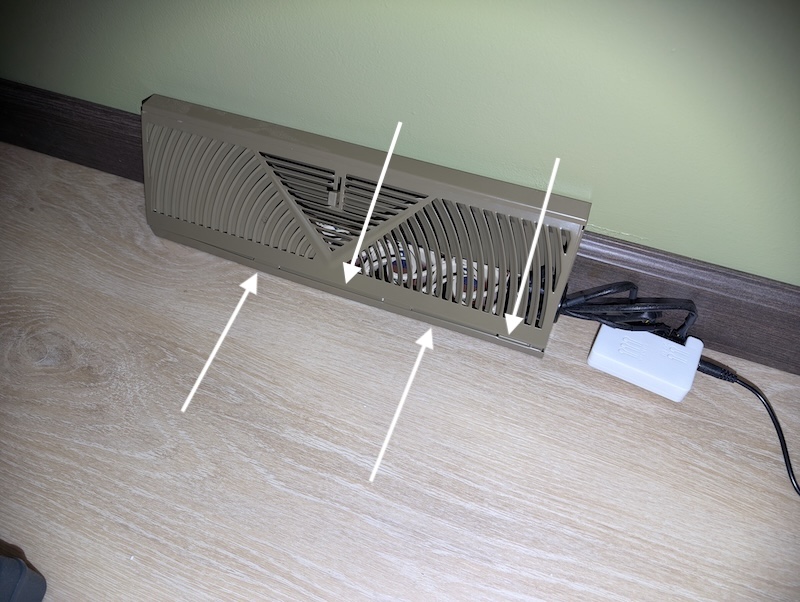 Register fans test fit fail
